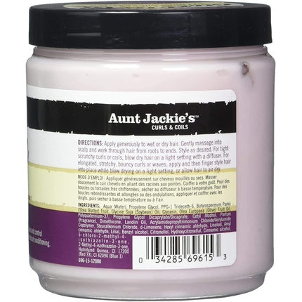 Aunt Jackie's Curls & Coils Curl La La Defining Curl Custard Cream 426g