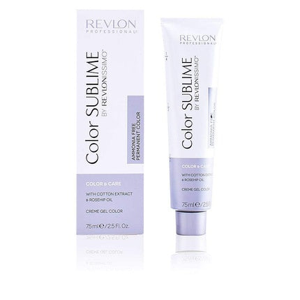Revlon Professional Color Sublime By Revlonissimo Color&Care Ammonia Free Permanent Color 7 Medium Blonde 60ml