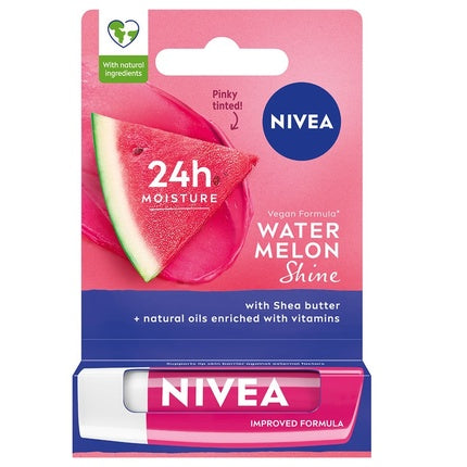 Nivea 24h Mett-In Moisture Caring Lip Balm Watermelon Shine 4.8g